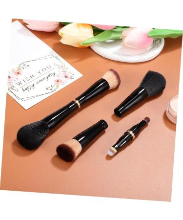 Didiseaon 4-in-1 Travel Makeup Brushes - Double Sided Applicator for BB Cream & Concealer | International Shipping - Buy Online on GoSupps.com