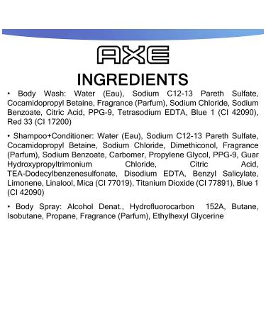 Axe Phoenix Holiday Gift Set - Body Spray, Deodorant Stick & Body Wash - 3pc Grooming Bundle - Buy Online on GoSupps.com