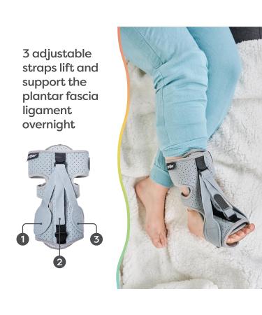 ZenToes Plantar Fasciitis Relief Night Splint Brace - Support Boot for Heel Pain Treatment for Men & Women | International Shipping Available - Buy Online on GoSupps.com
