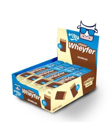 Mais Mu - Display Chocowheyfer Proteico - 25g - Baunilha