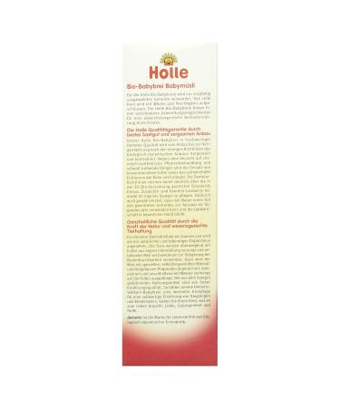 Holle Organic Baby Porridge Muesli | Nutrient-Rich Baby Food (250g) - International Shipping Available - Buy Online on GoSupps.com