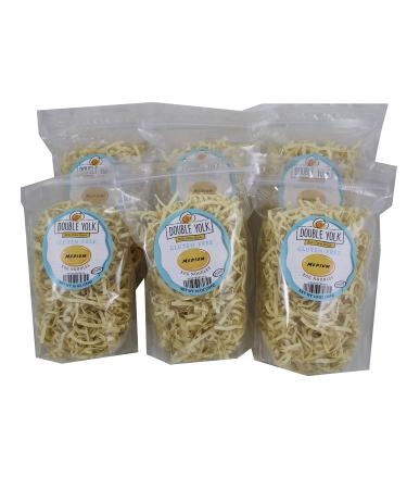 Double Yolk Gluten Free Medium Egg Noodles,10 Ounce Bag (Pack of 6)