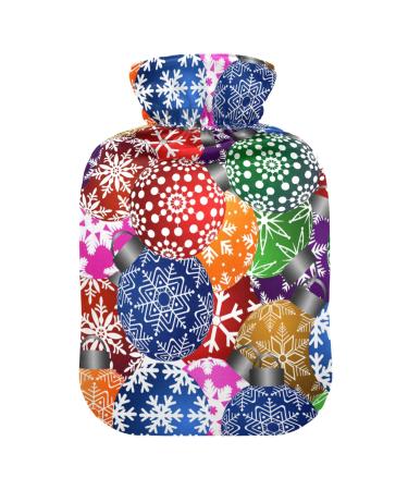 Christmas balls heat bottle with reference heat bottles for pain relief heat bottle water bag Warming water bed Warmer for adults 2l