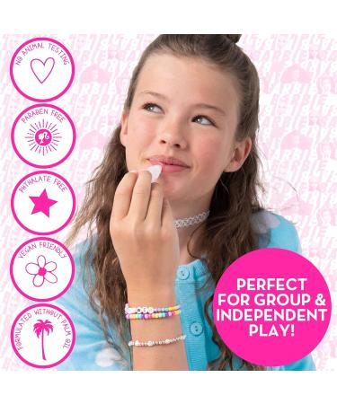 Barbie Sweet Shop Lip Gloss Making Kit - 12 Craft Accessories & Keychains for Kids 6+ Perfect Gift for 6-Year-Old Girls - Buy Online on GoSupps.com