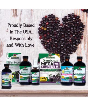 Nature's Answer Sambucus Mega Gummies 7x - 30 Count - Immune Support & Antioxidant Boost - Buy Online on GoSupps.com