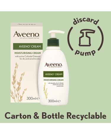 Aveeno Colloidal Oatmeal Cream 100ml - Moisturizes Dry & Sensitive Skin, Suitable for Adults & Babies from 3 Months - Pack of 1 - Buy Online on GoSupps.com