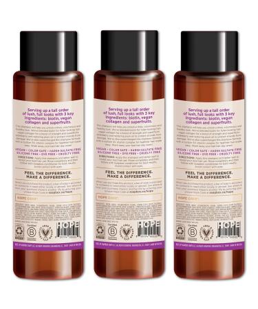 Soapbox Biotin & Superfruit Shampoo - Volumizing Vegan Color Safe 16 Fl Oz (Pack of 3) - Buy Online on GoSupps.com