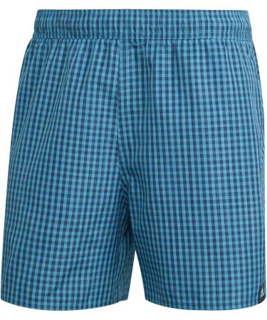 Shop adidas Men's Check Sh Sl Swim Shorts - Stylish & Comfortable Swimwear for All Adventures | Free International Shipping - Buy Online on GoSupps.com