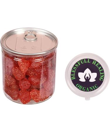 Blessfull Healing Organic Dried Strawberry 300 Gram Airtight Container (Packing May Vary) - Buy Online on GoSupps.com