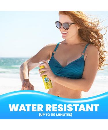 Rubber Ducky SPF 50 Spray Sunscreen | Water-Resistant Vegan Moisturizing Formula for Face & Body | All-Season Broad Spectrum Protection - Buy Online on GoSupps.com