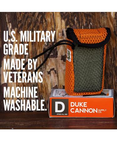 Duke Cannon Tactical Scrubber Soap On a Rope Pouch for Men | Mesh Bar Soap Holder Bag | Bath and Shower Body Exfoliator | Machine Washable | Long Lasting | Cruelty-Free - Buy Online on GoSupps.com