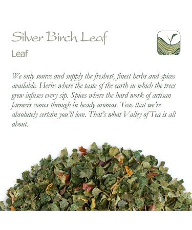 Buy Birch Leaf Silver Tea - Premium Birch Bark & Leaf Tea 100g - International Shipping Available - Buy Online on GoSupps.com