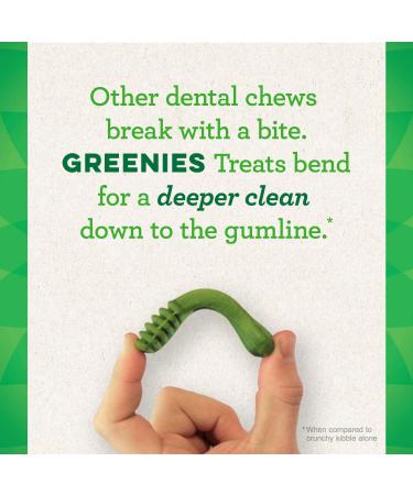 GREENIES Original Large Dog Dental Treats | Natural & Effective Dental Care for 50-100 lb Dogs - Buy Online on GoSupps.com