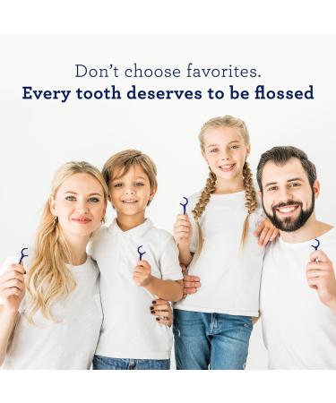 Buy GuruNanda Dual Line Floss Picks (150 ct) - Dentist Recommended Travel-Friendly Unflavored Dyneema Floss for Adults & Kids - Effective Plaque Removal - Buy Online on GoSupps.com