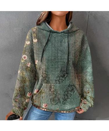 oelaio Oversized Hoodies for Women Sweatshirts Workout Hooded Pullover Tops Plus Size Long Sleeve Fall Savings Sweaters Army Green Large - Buy Online on GoSupps.com