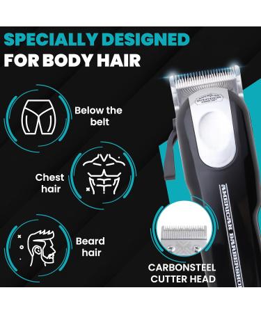 High Speed Rotary Engine Clipper | Adjustable Fade Lever Pro Barber Tool for Fades Beards & Body Hair Trimming - Buy Online on GoSupps.com