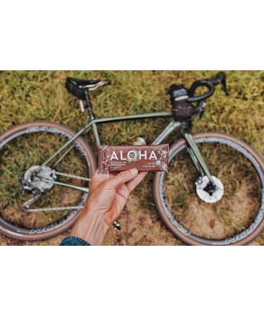 ALOHA Organic Vegan Protein Bars - Chocolate Chip Cookie Dough - 12 Count, Low Sugar, Gluten-Free, Paleo - Buy Online on GoSupps.com