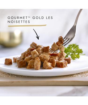 Buy Nestl Purina Gourmet Gold Tarte H ppchen in Sauce Cat Food - 96 Pack (Beef Salmon Chicken Turkey & Duck) | Premium Wet Cat Food for International Shipping - Buy Online on GoSupps.com