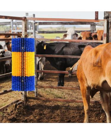 Generic Scratch Brush for Farm Animals - Itching Relief & Massage Tool for Cows Horses Sheep & Pigs - Durable Cleaning Brush - Buy Online on GoSupps.com