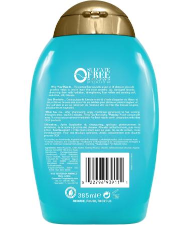 OGX Hydrate and Repair + Argan Oil of Morocco Extra Strength Shampoo 385ml - Buy Online on GoSupps.com