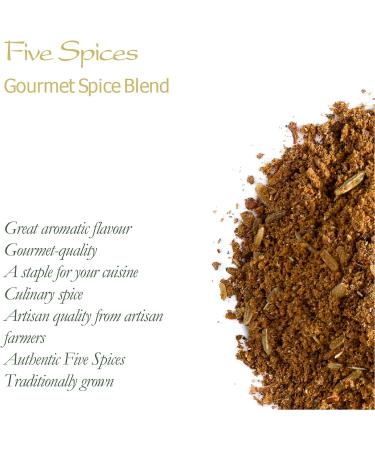 Chinese Five Spice Powder Organic - 5 Spices Powder Seasoning From China 350g - Buy Online on GoSupps.com