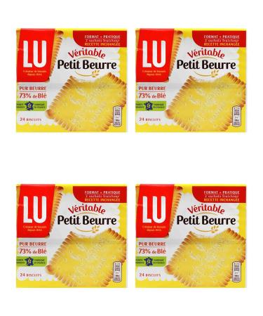Lu Petit Beurre Biscuits, 7 oz From France Pack of 4