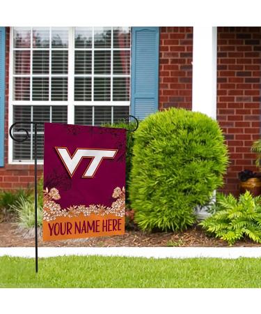 Virginia Tech Hokies 13x18 Personalized Double Sided Garden Flag by NCAA Rico Industries - Buy Online on GoSupps.com