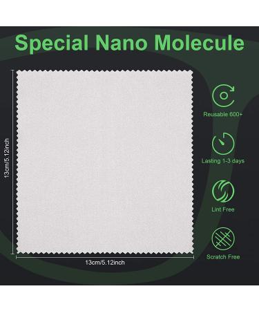 Nano Anti-Fog Wipes - Reusable Cleaning Cloth for Glasses, Goggles, Helmet, Camera Lens (3 Pack) - Buy Online on GoSupps.com