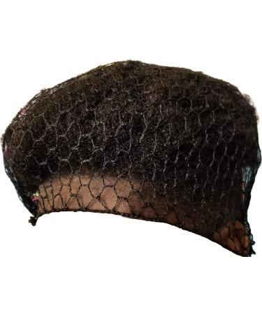 5 PCS Black Fishnet Hair Net for Chefs and Cooks - Slouchy Cover Cap Hat - Up to S/M - Buy Online on GoSupps.com