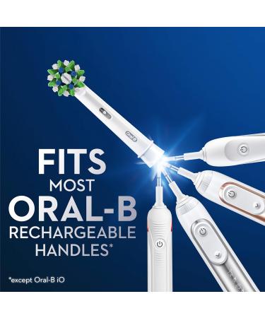 Oral-B CrossAction Electric Toothbrush Replacement Brush Heads - Pack of 5 - Buy Online on GoSupps.com