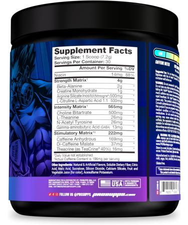 PROSUPPS Hyde Signature Sustained Pre-Workout Blue Razz 30-Servings and Creatine 300 Bundle - Buy Online on GoSupps.com