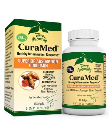 Terry Naturally CuraMed 375 mg 60 Softgels - Buy Online on GoSupps.com