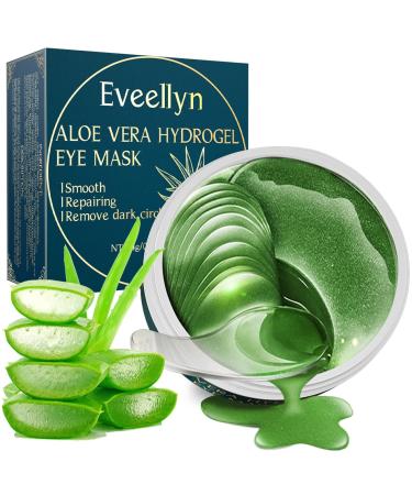 Under Eye Patches Aloe Vera Eye Masks for Puffy Eyes Under Eye Masks Dark Circles Under Eye Treatment Women Under Eye Bags Removal and Anti Wrinkle Hydrating Skincare 30 Pairs