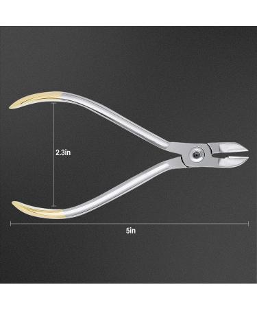 Faruijie Dental Cutter Plier - Professional Stainless Steel Orthodontic Ligature Wire Cutter - Buy Online on GoSupps.com