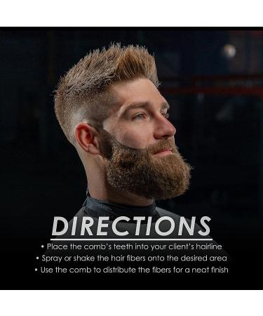 Level 3 Hairline Fiber Comb - Haircut Enhancer for Precise Hair Fiber Application - Buy Online on GoSupps.com