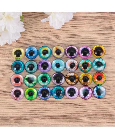 Shop Gleavi 50 Pieces Time Gemstone Glass Cabochons - Flatback Dome DIY Craft Supplies | International Shipping - Buy Online on GoSupps.com