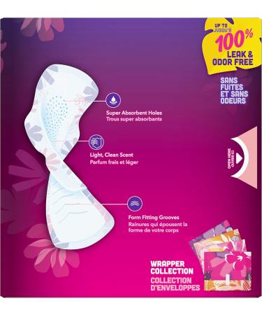 Always Radiant Feminine Pads for Women Size 2 Heavy with Wings Scented 48 CT Size 2 48 Count - Buy Online on GoSupps.com
