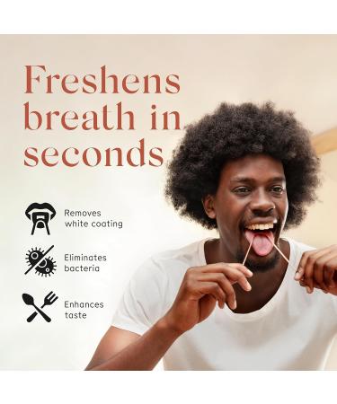 Arista Copper Tongue Scraper for Adults - Ayurvedic Oral Hygiene Tool for Bad Breath - Buy Online on GoSupps.com