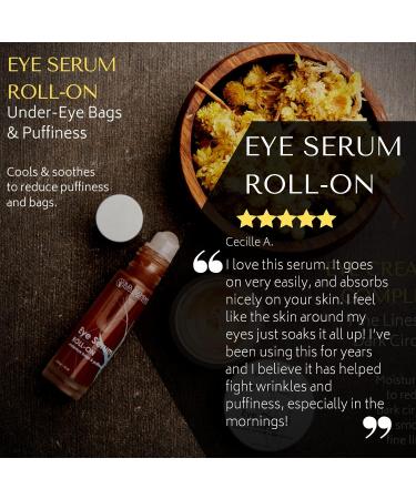 RD Alchemy Organic Eye Serum Roll-On for Dark Circles, Bags & Wrinkles - Caffeine, Peptide & Retinol Formula for Firming Eye Area - Buy Online on GoSupps.com