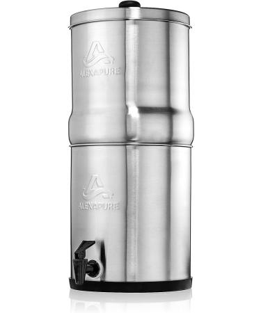 Alexapure Pro Stainless Steel Water Filtration System - 5000 Gallon Capacity - Buy Online on GoSupps.com