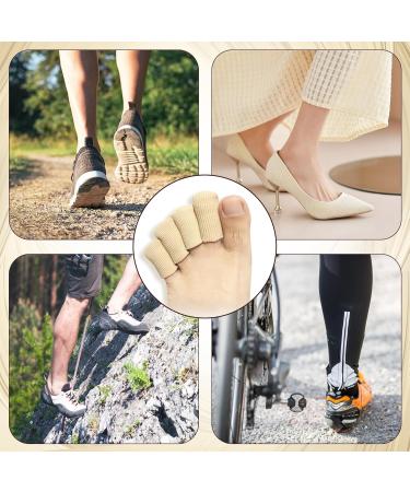 8-Piece Gel Toe Protective Caps - Silicone Toe Protection for Blisters Corns & Calluses - Unisex Large Size - Buy Online on GoSupps.com