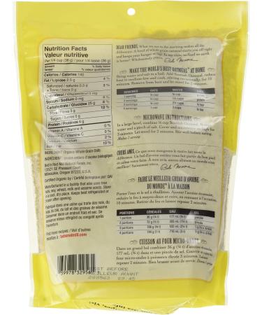 Bobs Red Mill Scottish Oatmeal Organic 567 Grams - Buy Online on GoSupps.com
