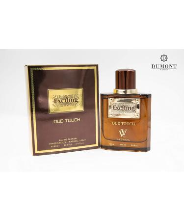 Dumont Exciting Oud Touch - 3.4oz - Eau De Parfum - Unisex Perfume for Men & Women - Rose Sweet Fruity Floral & Musk Scent - Long Lasting Cologne Mist & Body Spray - for Him & Her - Buy Online on GoSupps.com
