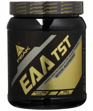 EAA - TS -Technology - 500g taste mystic raspberry i powder i all essential amino acids i muscle building i quickly absorbable i vegan i b - vitamins