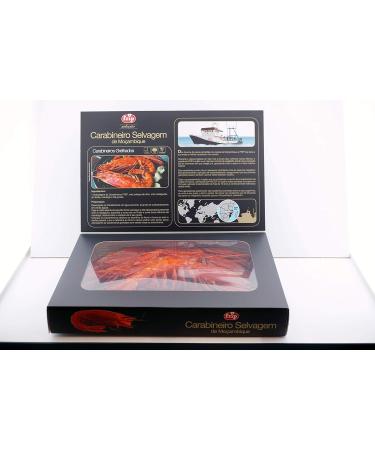 Buy Sepehr Dad Carabineros Red Giant Shrimp | Whole Raw Wildfang | 800g | Premium Seafood from Western Indian Ocean - Buy Online on GoSupps.com