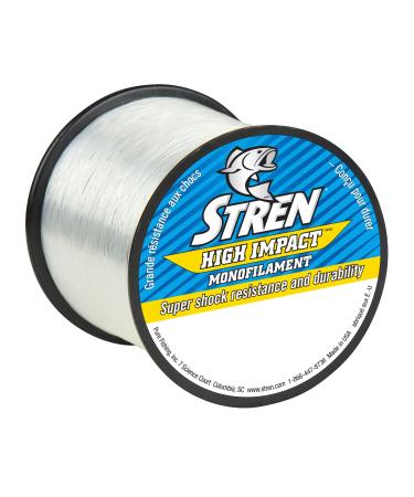 Stren High Impact Monofilament Fishing Line 1275 Yards Clear 10 Pounds