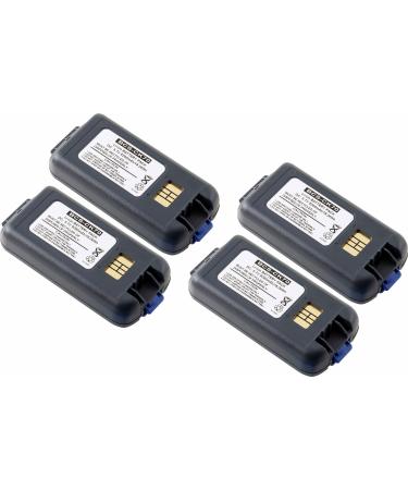 Synergy Digital Replacement Batteries Compatible with Intermec 318-046-011 Replacement (Li-Ion 3.7V 5200 mAh) combo-pack includes: 4 x BCS-CK70 Batteries