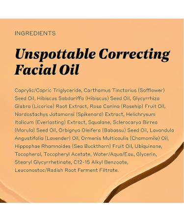 Hibiscus Unspottable Correcting Facial Oil - Vegan Hyperpigmentation Treatment | 35ml - Buy Online on GoSupps.com