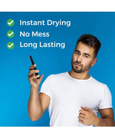 Beard Pencil Filler for Men - Waterproof & Easy to Apply - Micro Fork Tips - Black - Buy Online on GoSupps.com