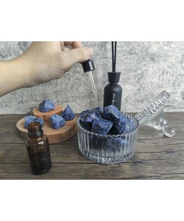 XIANNVXI Blue Sodalite Crystals Natural Raw Crystal Rocks Rough Stones 1" Bulk Reiki Healing Gemstones Tumbling Cabbing Fountain Rocks 0.45lb Blue - Sodalite - Buy Online on GoSupps.com
